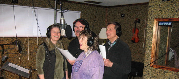 Recording 'Casatchok' at Neal's Studio